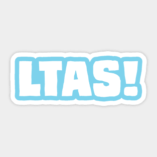 LTAS! White Sticker